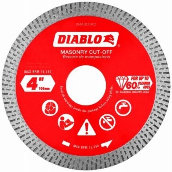 4'' Dia Cont Rim Blade, Bsc Preferred, Mfr#: DMADC0400